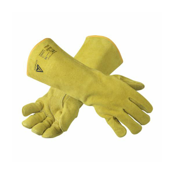 Ansell ActivArmr WorkGuard 43216 Leather Kevlar Work Gauntlets