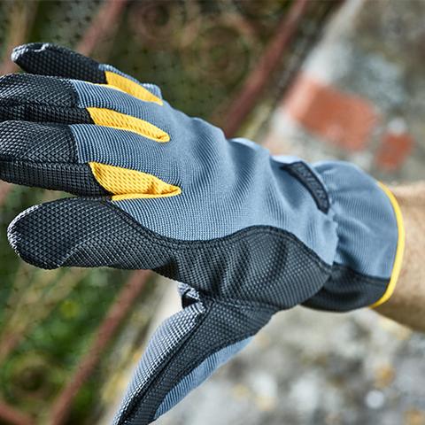 Gartenhandschuhe Damen Dornenfest Briers Flex & Protect Gartenhandschuhe   Herren & Damen (Gren M Und L), Atmungsaktiv & Vielseitig