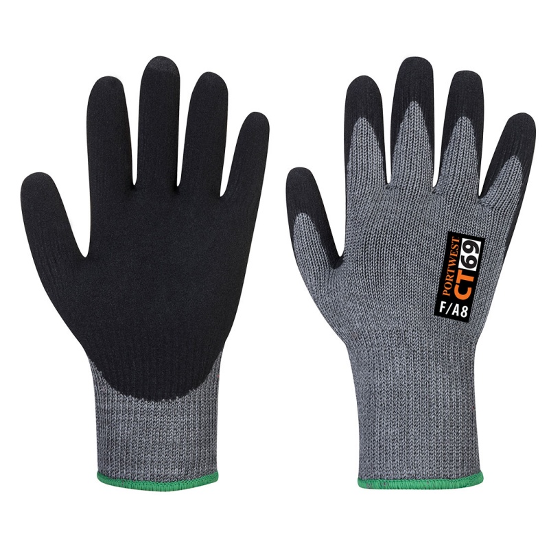 Portwest CT69 AHR+ Nitrile Foam Cut Level F Gloves