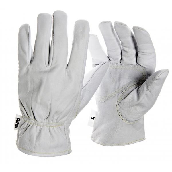 Cutter CW100 Goatskin Leather Men's Original Work Gloves SafetyGloves.co.uk