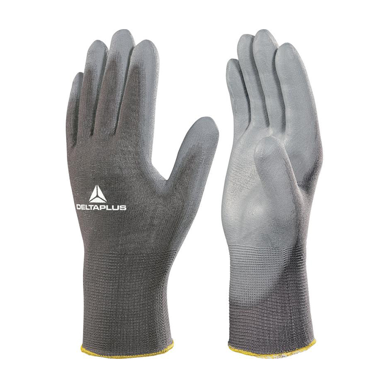 Delta Plus VE702GR PU Grip Gloves SafetyGloves.co.uk