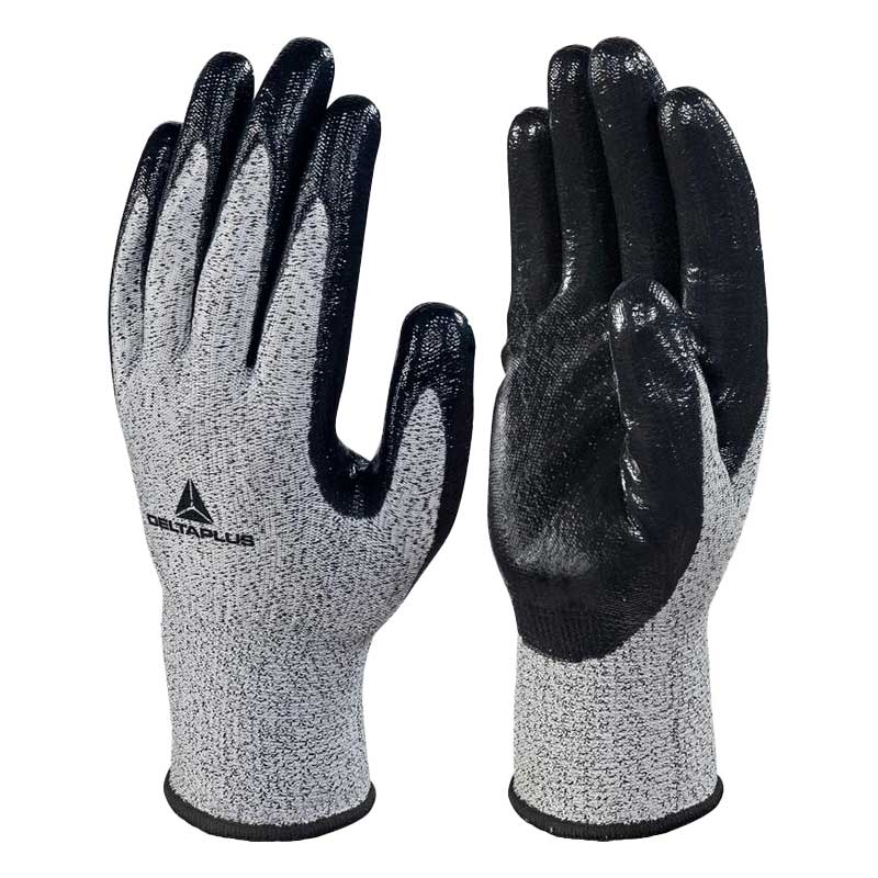Delta Plus Venicut VECUT33G3 Nitrile Coated Gloves (Bag of 3 Pairs
