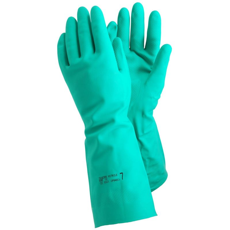 Online Fashion Store 1 Pair Chemical Gloves Chemical Resistant Rubber Gloves Acid Oil Resistant