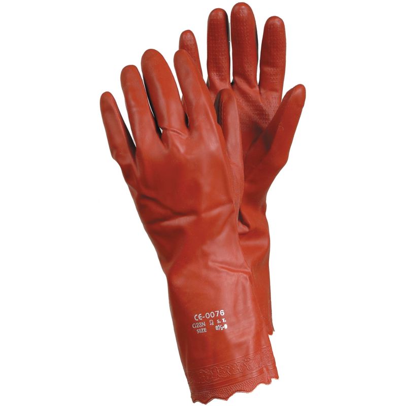 Ejendals Tegera 8170 PVC Chemical Resistant Gloves SafetyGloves.co.uk