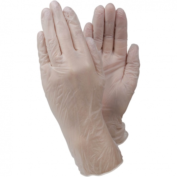 Ejendals Tegera 819a Disposable PVC Gloves - SafetyGloves.co.uk