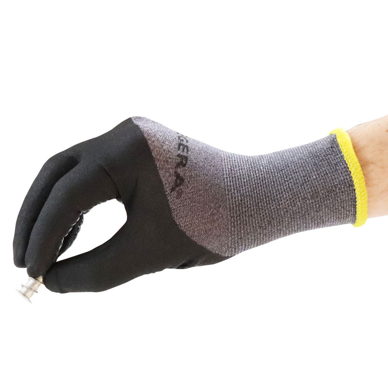Ejendals Guanti sintetici Tegera 874, taglia 10, 1 pezzo, nero/grigio, 874-10