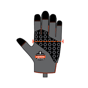 Ergodyne glove size measurements