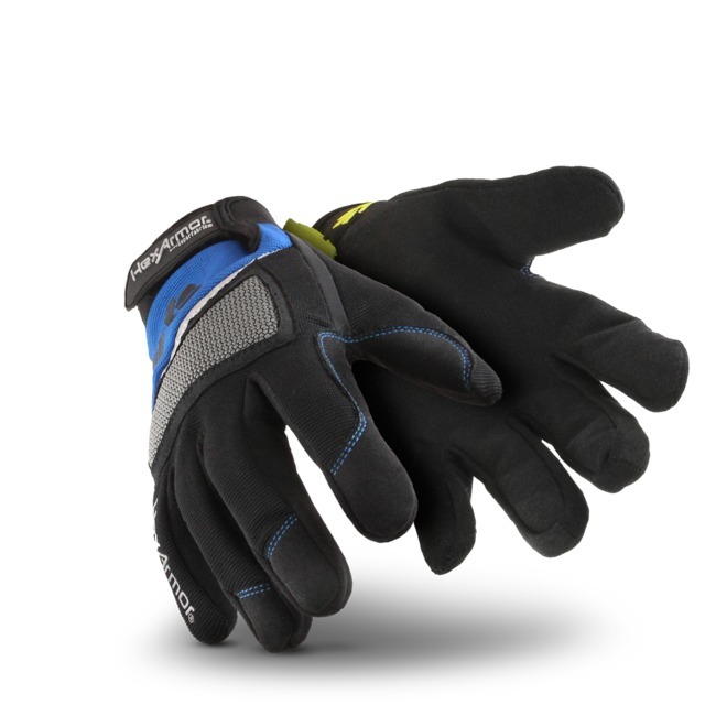 HexArmor 4018 Mechanic Cut Gloves SafetyGloves.co.uk