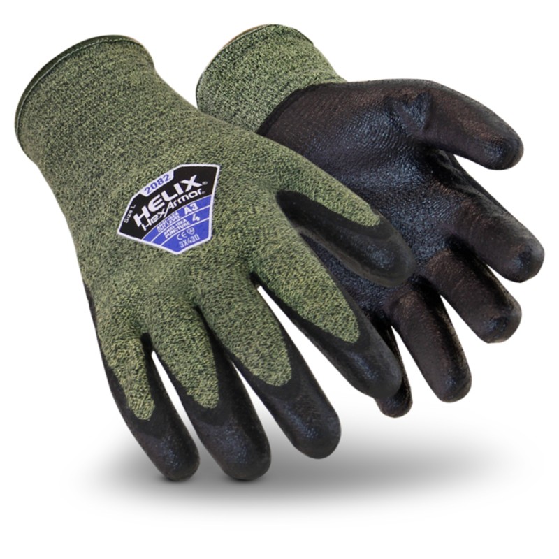 Guanti Da Lavoro Helix 2082 – Ignifughi, Antitaglio Livello A3, Protezione Arco Flash HRC1 – Rivestimento In Neoprene/Nitrile – Taglia XXL