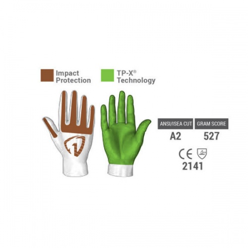 HexArmor Hex1 2131 Arbeitshandschuhe, Größe 07 – Robuster Schutz Für Handwerker & Industrie