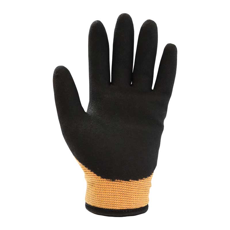 Handschuh PowerGrab Plus - Polyester / Baumwolle - grau / gelb - Größe 7 bis 11 Handschuh PowerGrab Plus - Polyester / Baumwolle - grau / gelb - Größe 7 bis 11