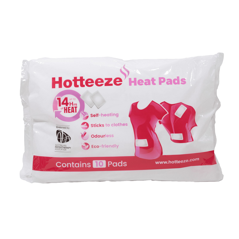 Hotteeze SelfAdhesive Heat Pad (Pack of 10) SafetyGloves.co.uk
