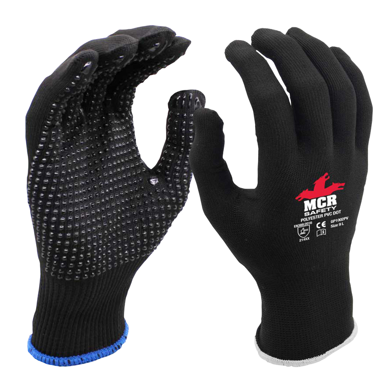 MCR Safety GP1002PV PVC Dotted Gloves