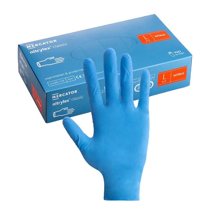 Kerbl Nitril Top PRO Guanti Monouso Taglia XXL Blu (90 Pezzi) - Senza Talco E Microruvidi