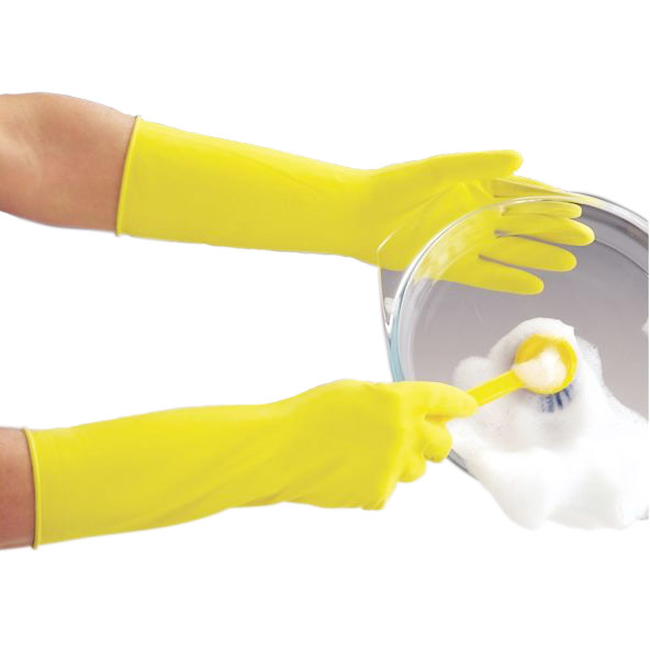 Polyco Deep Sink Extra Long Rubber Washing Up Gloves SafetyGloves.co.uk