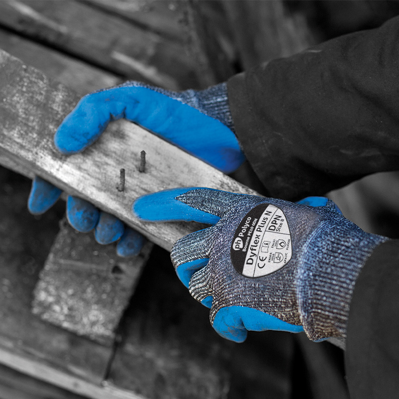 Polyco Dyflex Contact Heat Safe Gloves - SafetyGloves.co.uk