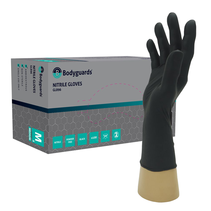Polyco GL896 Bodyguards Nitrile Gloves - SafetyGloves.co.uk