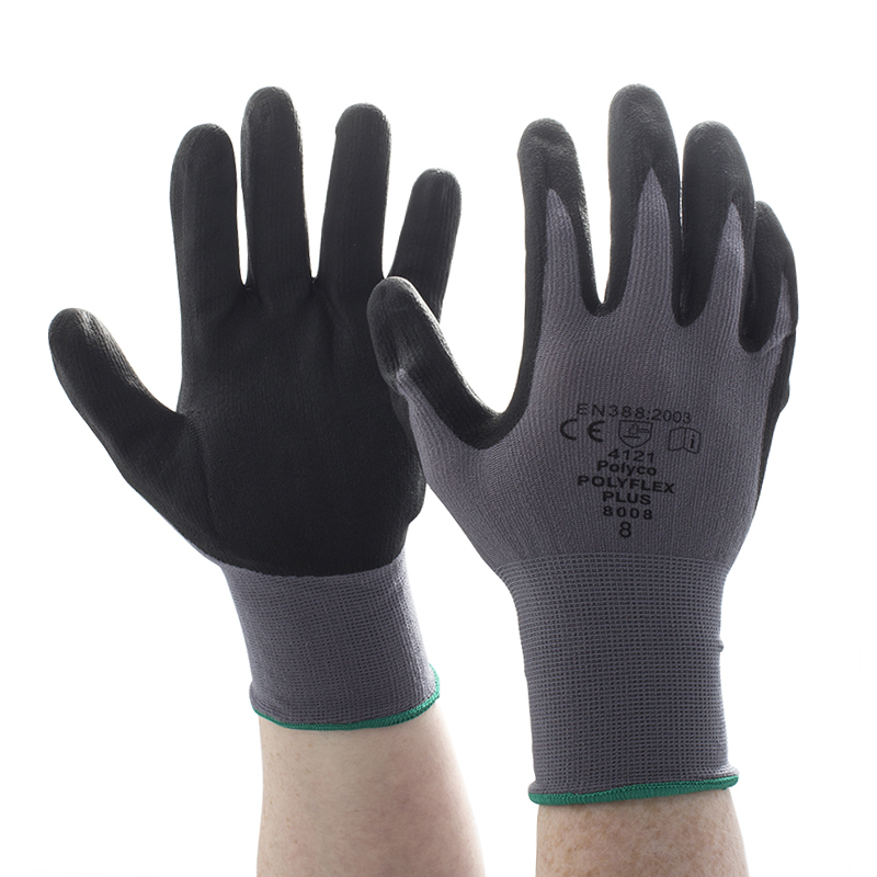 Polyco Polyflex Plus Safety Gloves 80 SafetyGloves.co.uk