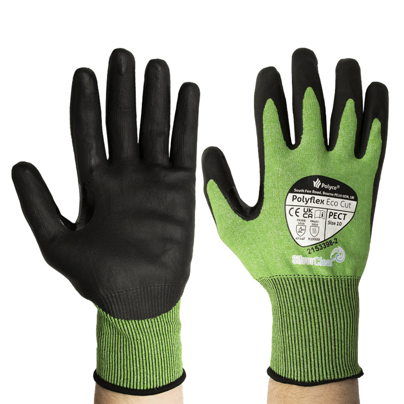 Polyflex Touchscreen LevelF Gloves SafetyGloves.co.uk