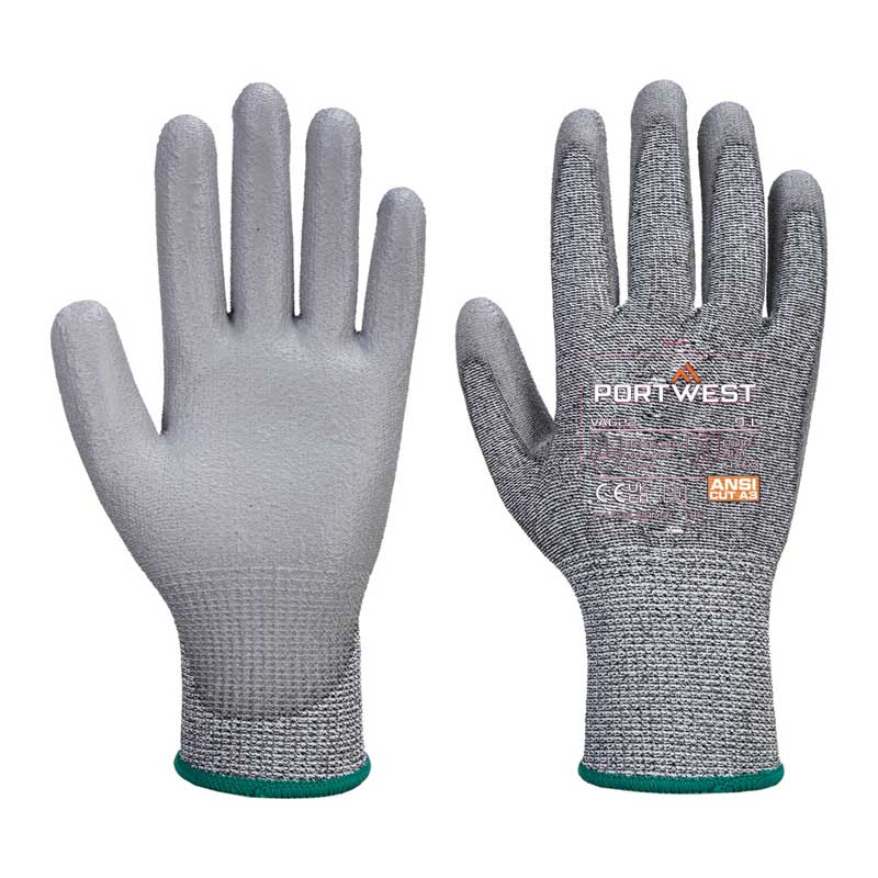 Portwest A622 Level C Cut-Resistant PU Coated Gloves