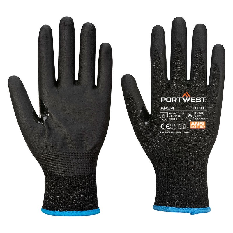 Portwest AP34 CutResistant Gloves SafetyGloves.co.uk