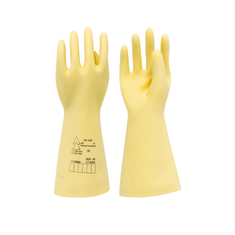 Presel Rubber Electrician Gloves Class 00 SafetyGloves.co.uk