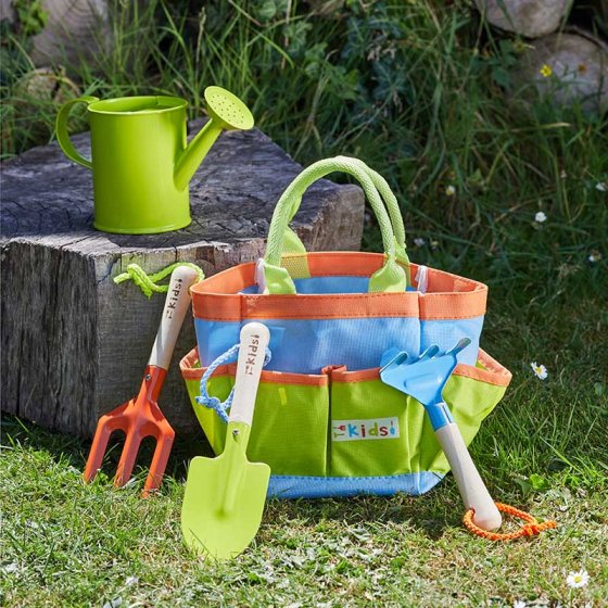 Kids' Gardening Tool Set With Bag