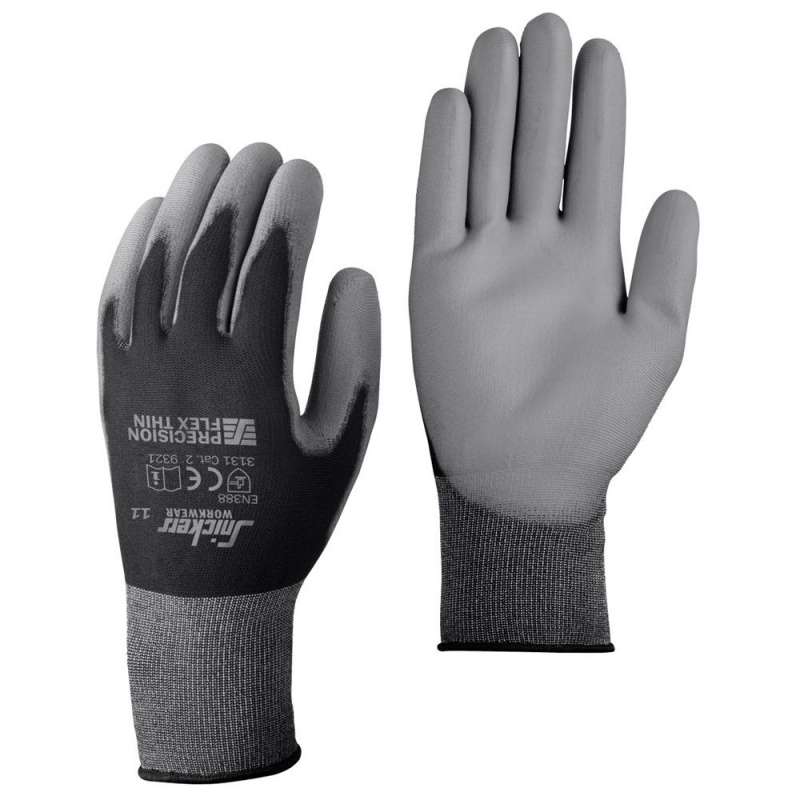 Snickers Precision Flex Lightweight Grip Gloves 9321 SafetyGloves.co.uk