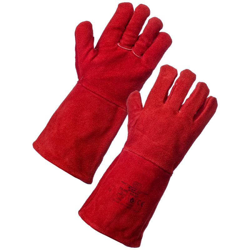 Supertouch Leather Welding Gauntlets 20933/20923 SafetyGloves.co.uk