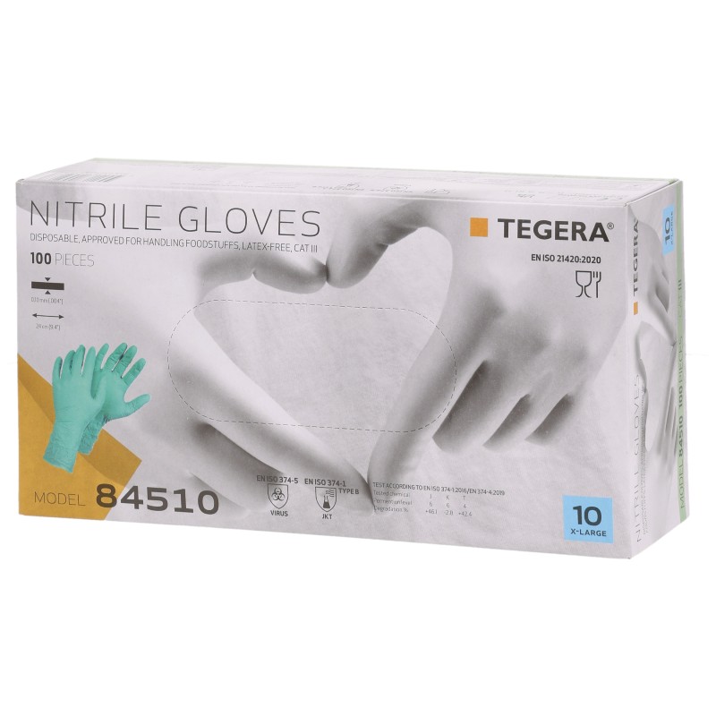 Tegera Ejendals Tegera 84510 Nitrile Gloves - SafetyGloves.co.uk