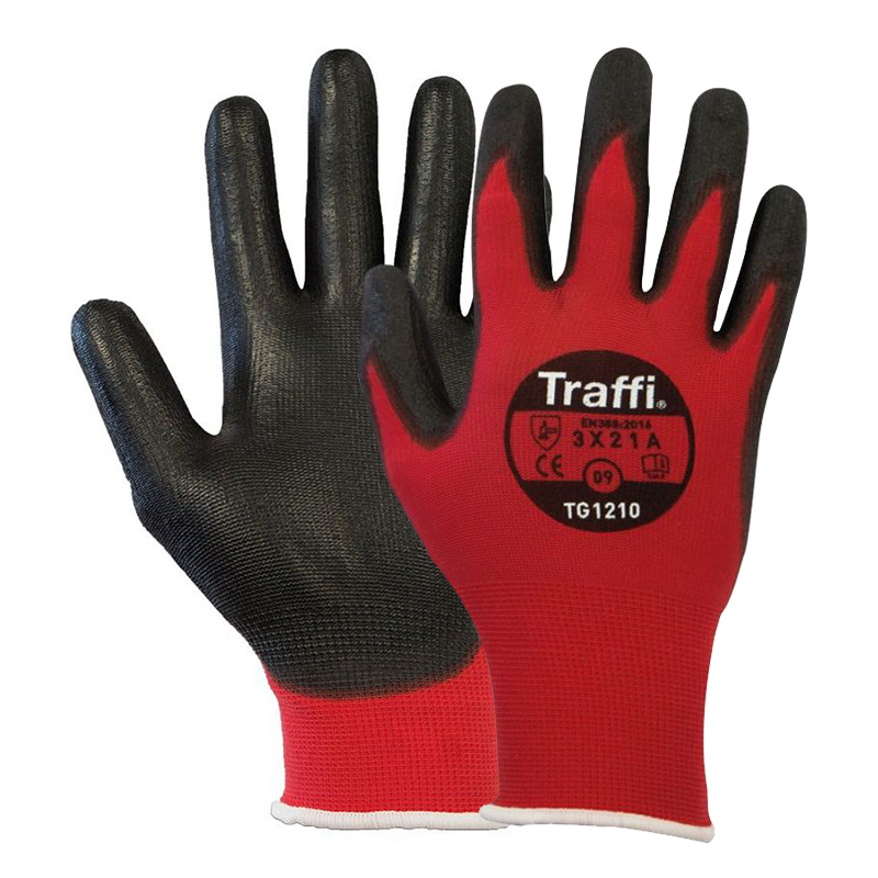 TraffiGlove TG1210 Lightweight PU Handling Gloves SafetyGloves.co.uk