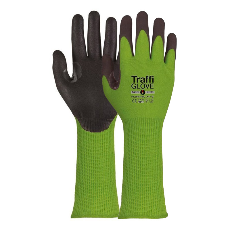 TraffiGlove TG5150 Morphic XP Cut Level 5 Extra Long Gloves