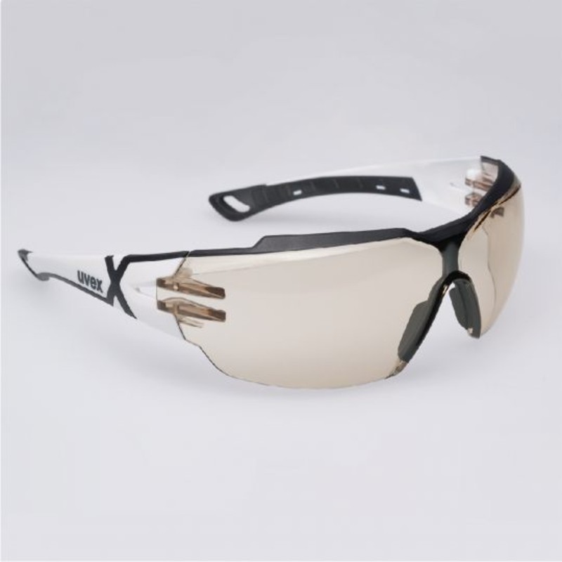 Uvex Pheos CX2 Brown Safety Glasses 9198064 SafetyGloves.co.uk