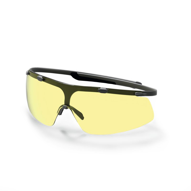 Uvex Super G Amber Safety Glasses 9172220 SafetyGloves.co.uk