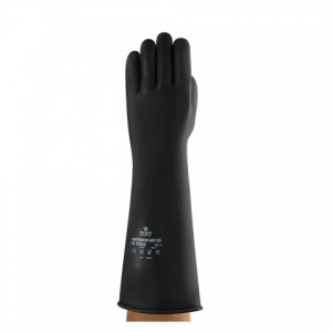 Ansell AlphaTec 87105 Chemical-Resistant Gauntlet Gloves
