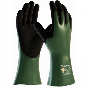 MaxiChem Chemical Resistant Gauntlet Gloves 56-633 (Pack of 12 Pairs)