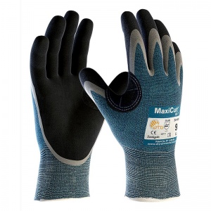 MaxiCut Oil Resistant Level 4 Palm Coated Grip Gloves 34-404