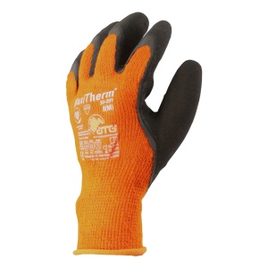 Het Spatie Gebreide Model Van De Winterhandschoenen Duidelijke Ski of