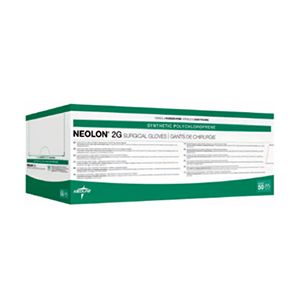 Medline Neolon 2G Latex-Free Polychloroprene Sterile Powder Free Surgical Gloves - Money Off!