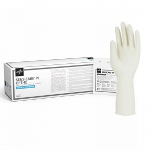 Medline Sensicare PI Powder-Free Surgical Gloves MSG90