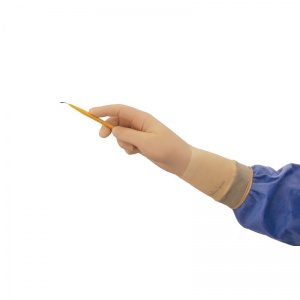 Powder Free Surgical Hand Gloves Sarung Tangan Biru Shamrock Latex