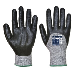 Portwest A621 Cut-Resistant Nitrile 3/4 Coated Gloves