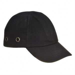 Portwest Long-Peak Black Vented Bump Cap