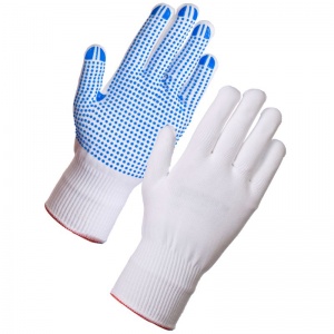 Supertouch PVC Dot Assembly Gloves Dot Palm Gloves 2681