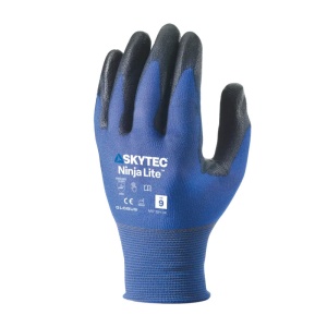 Guanti Lavoro Skytec Ninja KNIGHT CUT C - Antitaglio In Nylon E Fibra Vetro (GH123) - Foto 5