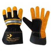 Predator Signature PRED1 Leather Tiger Rigger Gloves