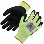 Ergodyne ProFlex 7041 Hi-Vis Nitrile-Dipped Cut-Resistant Gloves