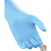 Polyco Bodyguards GL895 4 Blue Nitrile Powder-Free Disposable Gloves