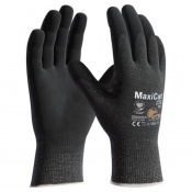 ATG 44-4745 MaxiCut Ultra Palm Coated Knitwrist Level D Cut Resistant Gloves