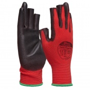 UCI PCP-RED PU Precise Palm Coated Safety Work Gloves 6/XS 